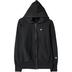 古着 チャンピオン Champion リバースウィーブ 復刻 単色タグ スウェットフルジップパーカー メンズM相当/eaa580539