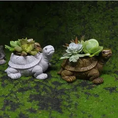 アンソロポロジー　プランター　タートル　植木鉢　ガーデニング　観葉植物　亀　カメ アンソロポロジー プランター タートル 植木鉢 ガーデニング