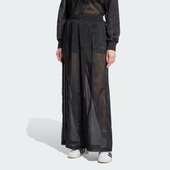 アディダスオリジナルス adidas Originals アディカラー シアー トラックパンツ パンツ 通勤通学 ストリートファッション レディース KR139 JN6124 WOMEN ADICOLOR SHEER TRACK PANTS BLACK