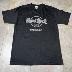 Hard Rock Cafe  ハードロックカフェ  Tシャツ  プリントT  ブラック  黒  M size  半袖  フェード  古着