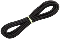 黒 径約3mm×3m KW12127 アウトドア用ゴムロープ 金天馬