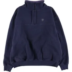 古着 00年代 ナイキ NIKE GOLF ゴルフ ハーフジップスウェットシャツ トレーナー メンズXL相当/eaa587538