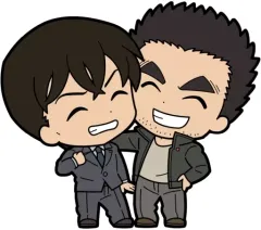 【中古】雑貨 高木渉＆伊達航 「名探偵コナン ちょこかわツインアクリルストラップ」