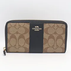 未使用品 コーチ シグネチャー ブラウン ゴールド金具 F54630 レディース長財布 OGH 2000000 NSK