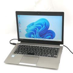 13.3型 ノートPC 東芝 R63/F i5 8GB SSD 無線 Win11