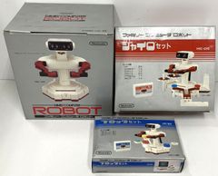 ファミコン ハード ファミリーコンピュータ ロボット ＆ ジャイロ セット ＆ ブロック セット 任天堂 ニンテンドウ Nintendo FC レトロ ゲーム 動作未確認 【中古】【24-20250420-A651】【併売商品】