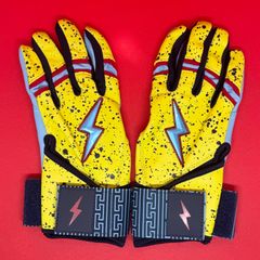 ナイキ バッティンググローブ アクーニャJRモデル イエロー 天然