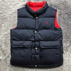 美品⭐️ ラルフローレン　ダウンベスト　ショールカラー　カシミヤ混　ブラック POLO RALPH LAUREN（ダウンベスト）のフリマアイテム一覧