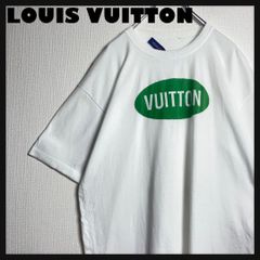 美品・近年モデル】ルイヴィトン LVモノグラム 総柄3Dロゴ tシャツ 白 