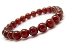 オレンジガーネット ブレスレット 8mm パワーストーン ブレスレット レディース 天然石 数珠 アクセサリー