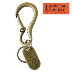 UNIVERSAL OVERALL キーホルダー 《89ゴールド》新品 未使用 ユニバーサルオーバーオール キーリング カラビナ ドッグタグ【A6H】【メール便4】ファッション メンズ
