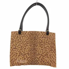 希少★ボッテガヴェネタ レオパード バニティ ハンドバッグ ロゴ金具 イタリア製 希少☆ボッテガヴェネタ レオパード バニティ ハンドバッグ ロゴ