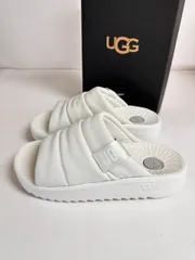 【新品未使用】 UGG 1137970 アグ サンダル メンズ マクサー スライド シャワーサンダル ルームスリッパ M MAXXER SLIDE WHT US8