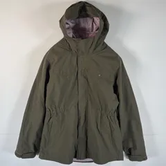 古着 ザ・ノースフェイス THE NORTH FACE ナイロンジャケット マウンテンパーカー フリースセット2枚 アンサンブル コート XL  カーキ キッズ