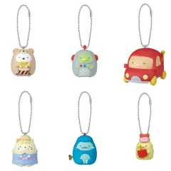 【中古】キーホルダー 全6種セット 「映画 すみっコぐらし ツギハギ工場のふしぎなコ フィギュアマスコット2」