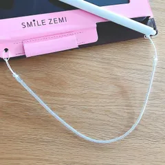 【特価商品】スマイルゼミに (細いタイプ タッチペン紛失防止ストラップ 透明)