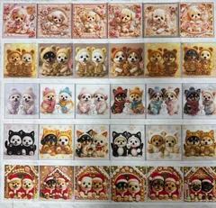 37.SALE 【セール】犬パネル生地　30柄セット