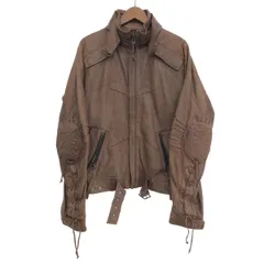 MARITHÉ FRANÇOIS GIRBAUD ブラウンレザージャケット archive 1980's MARITHE FRANCOIS GIRBAUD leather blouson