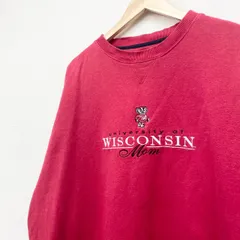 80s ウィスコンシン　半袖スウェット　L レッド 楽天市場】ウィスコンシン大学（メンズファッション）の通販