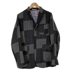 BEAMS+ ビームスプラス ウール ナイロン 3B テーラードジャケット グレー 19F-BP020 Size M