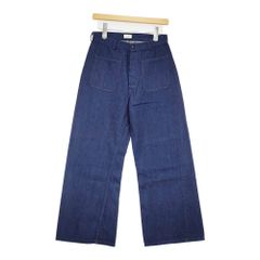CIOTA 新品 Denim Sailor Pants サイズ3 フレア 定価29700円 NPTL-7MR-11.5-PW デニムパンツ ネイビー メンズ シオタ【中古】5-0610G♪