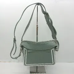 ◇ Θ CHARLES & KEITH チャールズアンドキース ショルダーバック グリーン レディース E  【1411280001523】