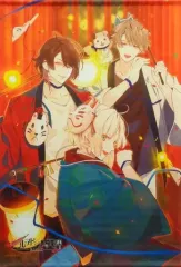 【中古】タペストリー [単品] 尾崎隼人＆星川翡翠＆鷺澤累 描きおろしB2タペストリー 「Switchソフト ニル・アドミラリの天秤 色ドリ撫子 アニメイト限定セット」 同梱特典