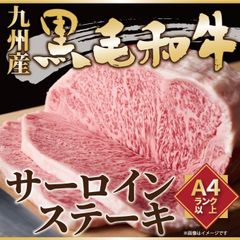 九州産黒毛和牛サーロインステーキセット　500ｇ（250ｇ×2枚）