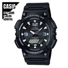 【即納】CASIO STANDARD カシオ スタンダード アナデジ タフソーラー 電池不要 ブラック AQ-S810W-1A 腕時計 メンズ 送料無料