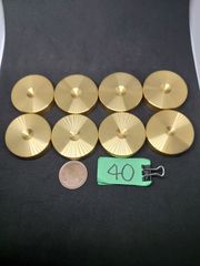 薄型ブラス プラチネラ 10枚 パンデイロ用 ハンドハンマード - メルカリ
