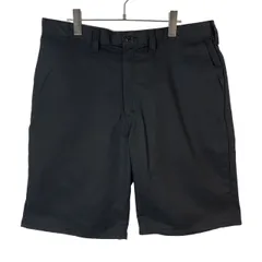 ディッキーズDickiesワークショーツハーフパンツショートパンツ黒ブラックツイル生地ロゴタグワンポイントvintageヴィンテージ40531