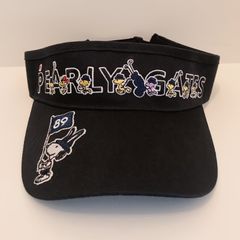 2024年モデル パーリーゲイツ PEARLY GATES SNOOPY ツイルサンバイザー