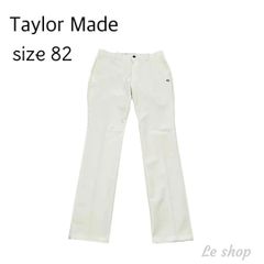 Taylor Made テーラーメイド  ベーシックパンツ size82 ホワイト 2025年春夏モデル 軽量＆ストレッチ ゴルフウェア メンズ 中古
