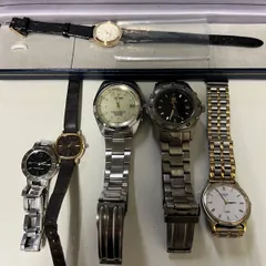 ☆ 腕時計 まとめ 6本  2本稼働品 現状品 記念時計 古物