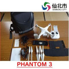 【故障してます】DJI PHANTOM 3 PROFESSIONAL ドローン　ファントム3　プロフェッショナル　仙北市1号機