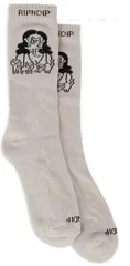 Ripndip Cat Lady Socks Oatmeal Heather 靴下 ソックス 送料無料のサムネイル