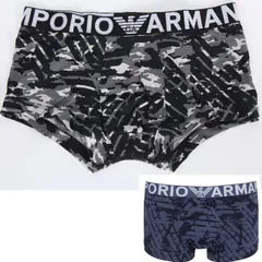 EMPORIO ARMANI エンポリオアルマーニ ボクサーパンツ 111389 2R509 ブラックカモフラージュ/12321 マリンカモフラージュ/96035 トランクス アンダーウェア 下着 メンズ 【新品・本物】 売れ筋のサムネイル