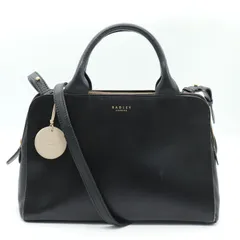 ラドリー ショルダーバッグ ハンドバッグ 2way レザー 斜め掛け ブランド 鞄 レディース ブラック RADLEY LONDON 【中古】