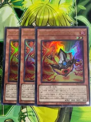 遊戯王 サラマングレイト・オブ・ファイア　3枚セット