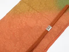 【一輝堂】リサイクル着物 和装小物 帯締め 帯揚げ セット 帯締 帯揚 暈し 辻ヶ花文 平組 金糸 25w08-10001