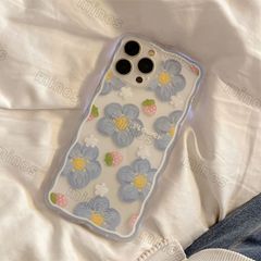 レトロな甘い夏の油絵フラワーアート透明電話ケース iPhone用 対応iPhone 15 14 pro max 12 11/13/X/7/8 保護カバー 便利 耐衝撃 かわいい 