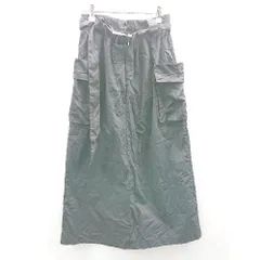 ◇ ⊂ VICKY<!-利用不可文字-!>ビッキー<!-利用不可文字-!> ウエストベルト ロング タイト スカート サイズ表記なし ブラック レディース E  【1502180054891】