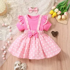 ミニー ドレス コスプレ ディズニー 子供服 キッズピンク