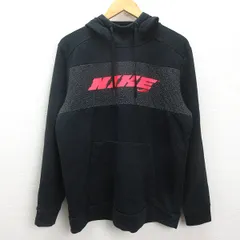 G■ナイキ/NIKE DRI-FIT プルオーバーパーカー/DN4252-010【L】黒/men's/77【中古】■