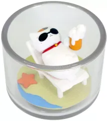 【中古】トレーディングフィギュア 夏 「夏目友人帳 ニャンコ先生 四季折々てらりうむ」