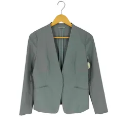 【極美品】グリーンレーベルリラクシング カチリラ ノーカラー セットアップ 38 green label relaxing ジャケット ノーカラージャケット