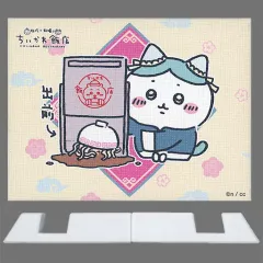 【中古】キャンバスボード・キャンバスアート ハチワレ(出前) 「ちいかわカフェ 第2弾 ちいかわ飯店 in THE GUEST cafe＆diner ランダムミニキャンバスアート(マグネット付き)」