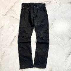 m6576【廃盤】ラルフローレン デニサプ リメイク加工 クラッシュデニム 黒 m6576【廃盤】ラルフローレン デニサプ リメイク加工 クラッシュデニム