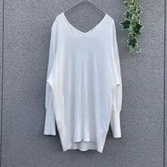 【ロペピクニック】サイズ38♡長袖カットソー シンプル ホワイト 白