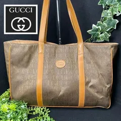 g5 OLD GUCCI トートバッグ ハンドバッグ GG柄 ショルダーバッグ オールドグッチ